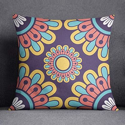 Questo Casa Dekorativt kuddöverdrag, dekorativ kuddöverdrag, heminredning, för soffa, kafé, storlek: 45 x 45 cm – designad och tillverkad i Turkiet