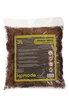 Komodo Habitat Moss, 3 Litre, may vary