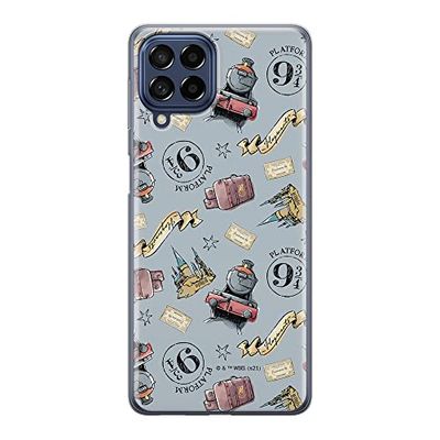 ERT GROUP mobiltelefonfodral för Samsung M53 5G originalt och officiellt licensierat Harry Potter mönster 041 optimalt anpassad till formen på mobiltelefonen, fodral tillverkad av TPU-plast