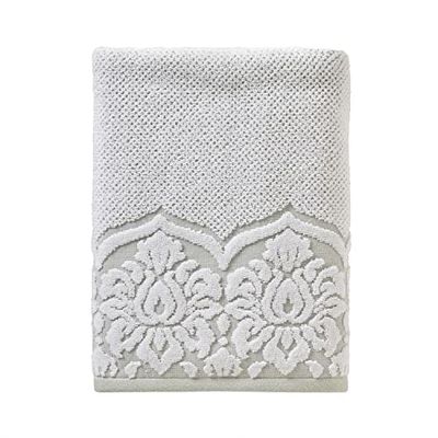 SKL Home Birdseye Damask Bath Towel, Seaglass
