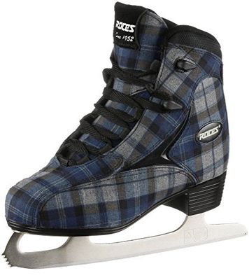 Roces Logger Patins à Glace pour Femme 39 Bleu - Bleu/Gris