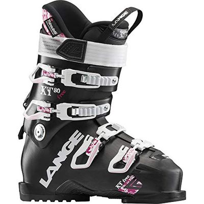 Lange XT Free 80 W Botas de Esquí, Mujer, Negro, 255