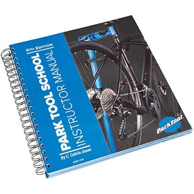 Park Tool BBB-4TG - Lerarengids voor groot blauw fietsreparatieboek Volume IV, blauw/zwart