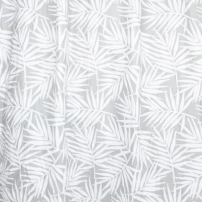 Gedy Rideau 180 x 200 cm Palme Blanc/Gris