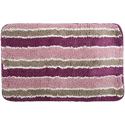 MSV Tapis de Bain Microfibre Quito 50x80cm Rose & Violet