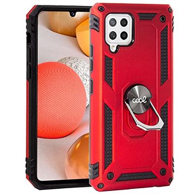 Cool beschermhoes voor Samsung A426 Galaxy A42 5G hard ring rood
