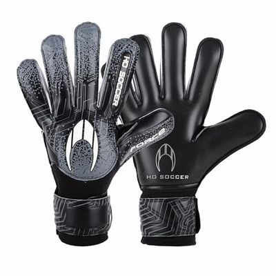 HO Soccer Force Black målvaktshandskar, unisex barn, svart/grå, 4