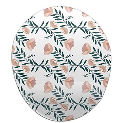 Bonamaison, Tapis de Souris Ergonomique avec Repose-Poignet - Impression numérique - pour Le Bureau et la Maison - 20 x 23 cm