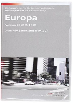 Audi 8r0051884ah SD Tarjeta de Memoria Europa para Sistema MMI Navegación Plus Versión 2012
