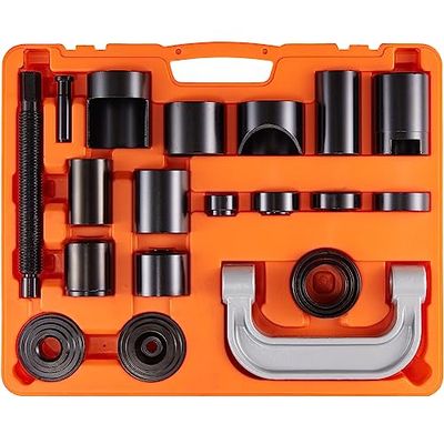 VEVOR - Extractor de rótulas de Acero con adaptadores de Varios tamaños, Kit de desmontaje y Montaje, Juntas de rótulas, Junta en U, Pasador de Anclaje de Freno para vehículos 2WD 4WD