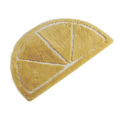 Tapis de bain en forme de citron