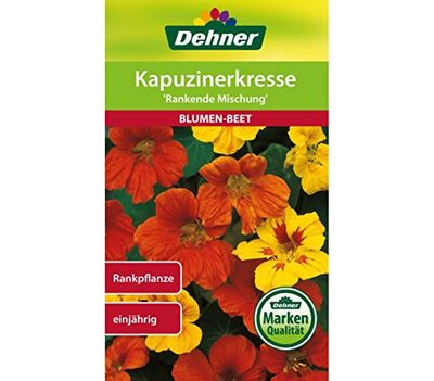 Dehner bloemenzaad, capuchonpers, Rankende Meng", 5-pack (5 x 10 g)