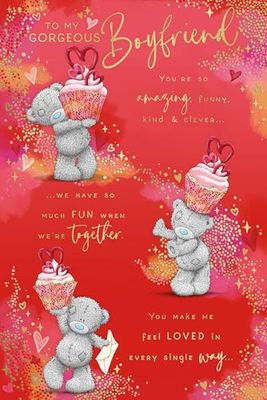 Me To You Bear Prachtige Vriendje Verse Valentijnsdag Kaart