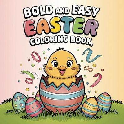 Happy Easter Coloring Book for Kids || Festive Colorful Book: A Fun & Festive Easter Coloring Adventure!