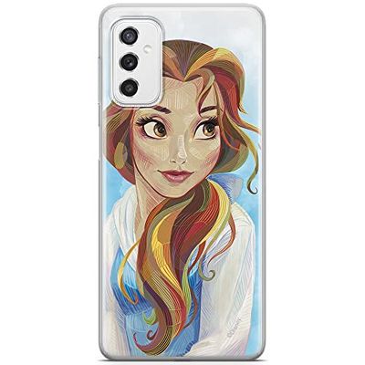 ERT GROUP mobiltelefonfodral för Samsung M52 5G originalt och officiellt licensierat Disney mönster Bella 003 optimalt anpassad till formen på mobiltelefonen, fodral tillverkad av TPU-plast