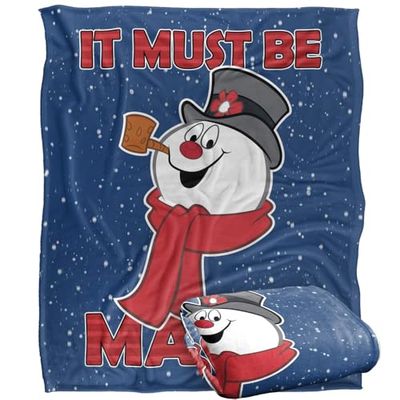 FROSTY THE SNOWMAN Silky Touch Super Soft Throw Blanket 152 x 127 cm