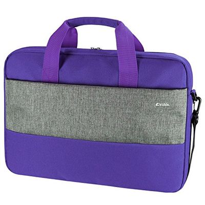 E-Vitta Master Sacoche pour Ordinateur Portable 40,6 cm (16") Gris Violet – Housse (Malette, 40,6 cm (16"), bandoulière 546 g, Gris, Violet)