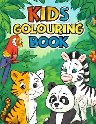 Kids Colouring Book: Fun Coloring Pages for Kids - 3+ Years