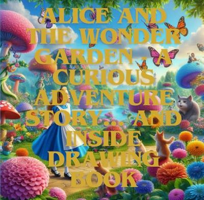 Alice and the Wonder Garden - A Curious Adventure Story...: And Inside Drawing book