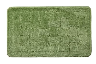 Emma Barclay Orkney - Tapis de Bain hachuré (45 x 75 cm) Vert Sauge