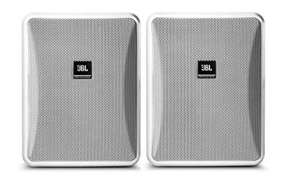 JBL CONTROL 25-1L-WH | Low Impedance 8 Ohm Background Speaker White Pair