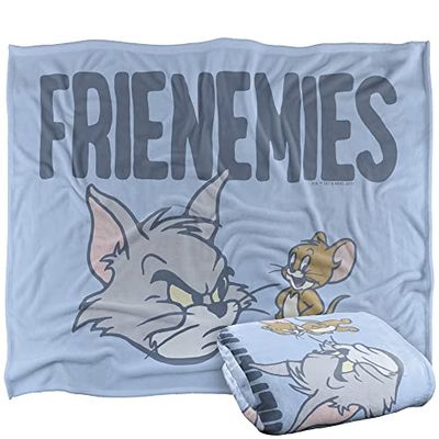 TOM AND JERRY Silky Touch Super Soft Throw Blanket 152 x 127 cm