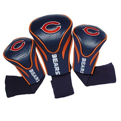 Team Golf Lot de 3 Couvre-têtes de Contour Homme, Unisexe, Adulte, Femme, Multi Team Color, Taille Unique