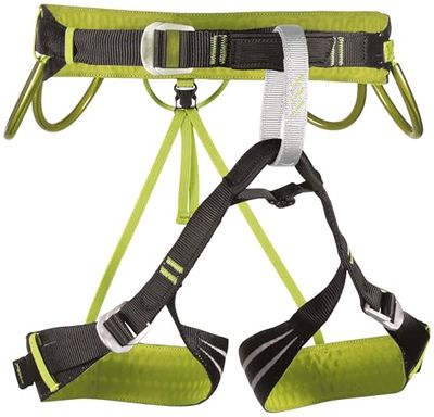 CAMP Unisex's Alpine Flash Carabiner, Zwart/Groen, XL