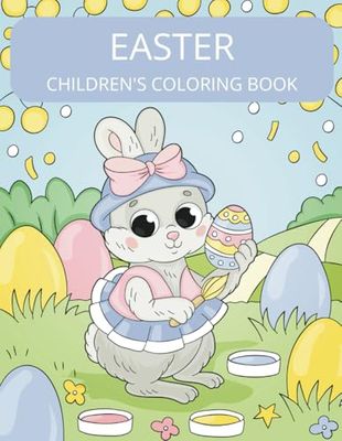 Children's Coloring Book: Easter