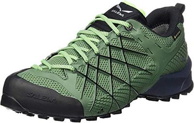 SALEWA Ms Wildfire Gore-Tex, Sapatos de caminhada para homem, Myrtle Fluo Green