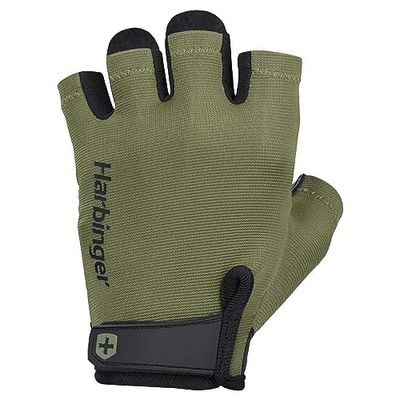 Harbinger Power 2.0 Gewichthefhandschoenen, uniseks, groen, groot
