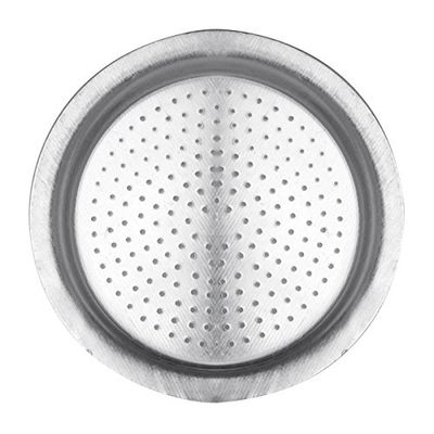 Excelsa Blister Piastra con 3 Guarnizioni Caffettiera Chicco 1 Tazza, Metallo, Multicolore