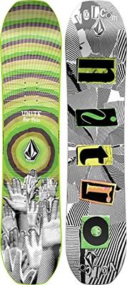Nitro Snowboards Jongens Ripper Kids xVOLC '23, Allmountainboard, Twin, Flat-Out Rocker, Softride