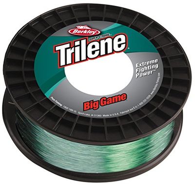 Berkley Trilene® Big Game™, Fishing Line, Monofilament, Allround Fishing,Unisex, Green, 0.60mm | 25kg | 55lb | 600m