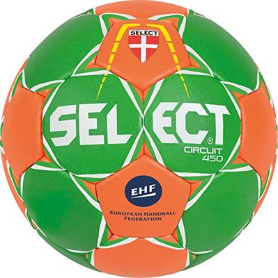 SELECT CIRCUIT Weight Handball, Unisex, 2622858800, grün/Orange/Weiß, 3-800 g
