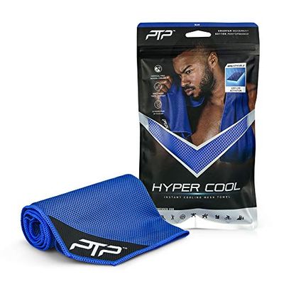 PTP Unisex Hyper Cool Towel Blue One Size