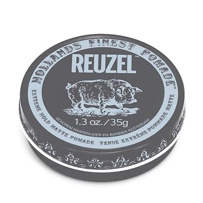 Reuzel Extreme Hold Matte Pomade, Hair Holding Wax For Men, 35 g