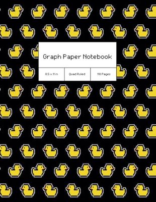 Duck Graph Paper Notebook for Software Developers: Perfect for Math, Science, and Engineering with 5x5 Quad Ruled Pages