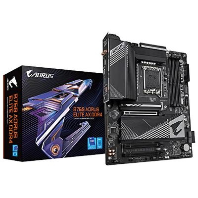 MB GBT Intel 1700 B760 A Elite AX DDR4