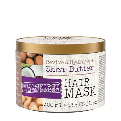 Maui Moisture Revive & Hydrate Shea Butter Hair Mask (400 ml) fuktgivande hårmask för torrt, skadat hår med krämigt sheasmör