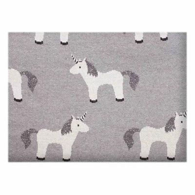 Sevira Kids - Couverture pour bébé en Coton Bio, Licorne
