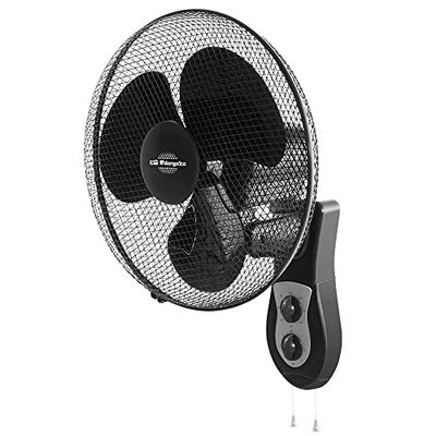 Orbegozo WF 0141 wandventilator, oscillerend, 3 snelheden, timer, vleugel 40 cm, 40 W