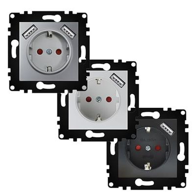 VoltShine CMP Set modulare bianco da 4 pezzi per PC. Ideale per i moderni sistemi elettrici, il suo design ottimizza lo spazio e garantisce un'organizzazione efficace e pratica in qualsiasi ambiente.