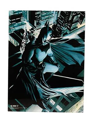 pyramid intl Cristal Batman Watcher Glass Poster DC Universe Ufficiale Merchandising Addobbi Mobili Adesivi Decorazione per la Casa, Multicolore (Multicolore), Unica
