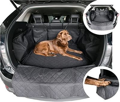 fixcape Doggy Comfortable Estate SUV Protective Mat Dog Blanket Boot Protector Car Boot Dog Side Protection Non-Slip