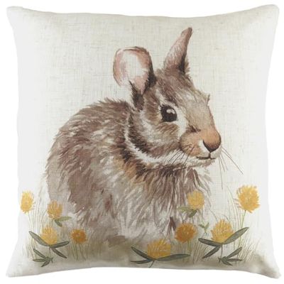Evans Lichfield Woodland Hare Akvarell Fjäder Fylld Kudde