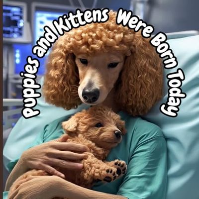 Puppies and Kittens Were Born Today: Tiny Miracles are Born to Proud Dogs and Cats