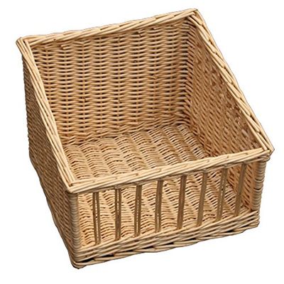Red Hamper Bakers Display Wicker Tray, Brown, 40 x 39 x 30 cm