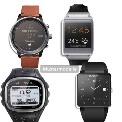 Maoni Anti-reflex zijdematte displaybeschermfolie voor Adidas miCoach Smart Run Smartwatch