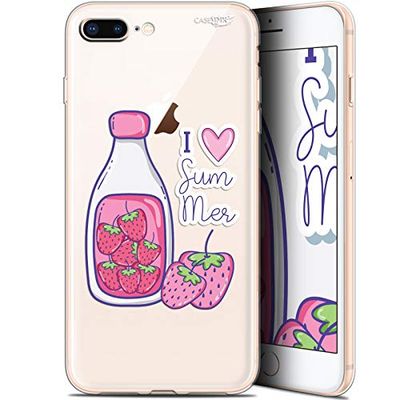 Beschermhoes voor Apple iPhone 7/8 Plus, ultradun, motief Milky Summer
